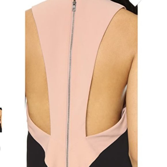 Alice + Olivia Maya Colorblock Racerback Dress - Picture 2 of 11